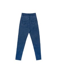 涼感デニムロングパンツ