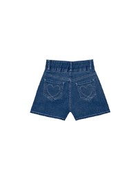 涼感デニムショートパンツ