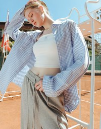【Lyra & Toby】Elastic Waist Casual Sweat Pants
