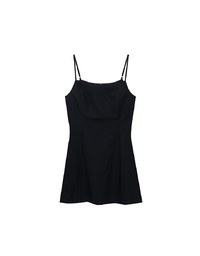 Textured Weave Spaghetti Strap Cami Mini Dress