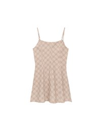 Textured Weave Spaghetti Strap Cami Mini Dress