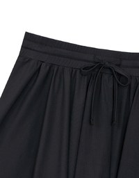 Cooling Fabric High Waist Flare Skort with Inner Shorts