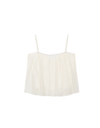 Tiered Ruffle Flowy Spaghetti Strap Cami Top