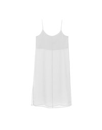 Sheer Longline Cover Up Cami Top with Side Slit Design
