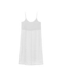 Sheer Longline Cover Up Cami Top with Side Slit Design