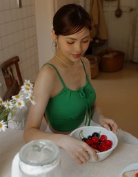 Youthful Vibe Crop Camisole Top with Ruched Drawstring Detail
