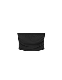 Cooling Fabric Side Ruching Bandeau Bra Top