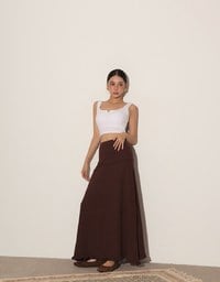 Front V Notch Ribbed Knit Wide Strap Cropped Bra Top