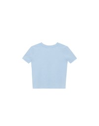Love Heart Embroidered Lettering Mini Tee