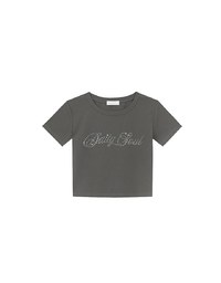 Daily Soul晶鑽字母短TEE