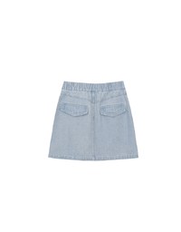 High Waist Fitted Jeans Denim Mini Skirt