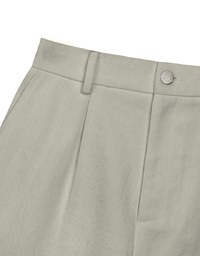 High Waist Pleated Tailored Wide Leg Shorts