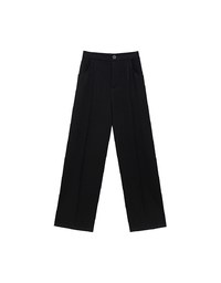 AIRY HOURGLASS Relaxed Fit Wide Leg Pants with Seam Detail