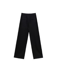 AIRY HOURGLASS Relaxed Fit Wide Leg Pants with Seam Detail