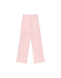 Textured Check High Waist Wide Leg Pleated Trousers