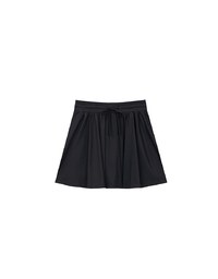 Cooling Fabric High Waist Flare Skort with Inner Shorts