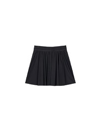 Cooling Fabric High Waist Flare Skort with Inner Shorts