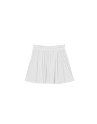 Cooling Fabric High Waist Flare Skort with Inner Shorts