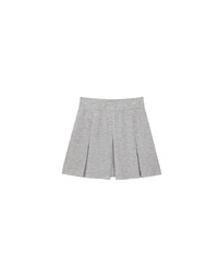 AIRY HOURGLASS High Waist Knit Pleated Flare Skort