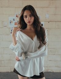 Lace Up Back Collar Long Sleeve Shirt Blouse
