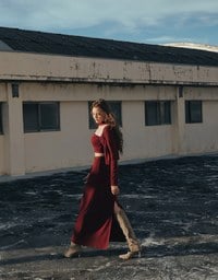 Simple Button Front Knit Long Sleeve Crop Cardigan