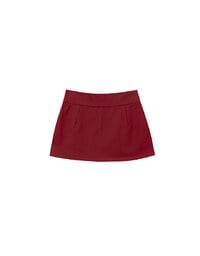 AIRY HOURGLASS Low Rise Plain Fitted Skorts