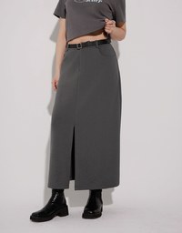 High Waisted Wash Jeans Denim A Line Mini Skirt