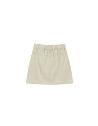 High Waisted Wash Jeans Denim A Line Mini Skirt