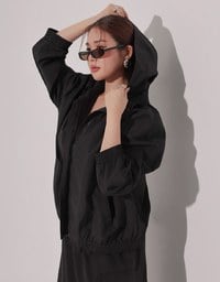 High Waist Cargo Pocket Maxi Skirt with Drawstring Hem