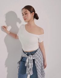Classic High Waist Frayed Edge Flared Jeans Denim Pants