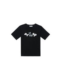 Cherry Graphic Logo Print Short Sleeve Tee