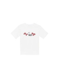 Cherry Graphic Logo Print Short Sleeve Tee