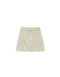 High Waisted Wash Jeans Denim A Line Mini Skirt