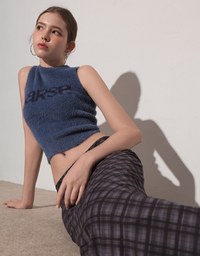 Vintage Inspired Plaid A Line Maxi Skirt