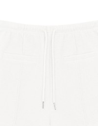 Textured Drawstring Waist Casual Shorts