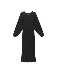 Sleeveless Knit Maxi Dress and Detachable Sleeve Cardigan Set Wear