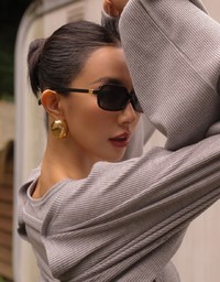 Sleeveless Knit Maxi Dress and Detachable Sleeve Cardigan Set Wear