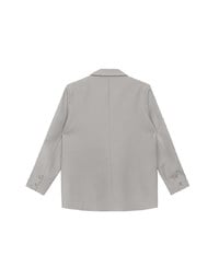 【Ling Cheng Design】Oversized Double Breasted Tailored Blazer Jacket