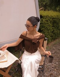 Cropped Button Front Cardigan and Spaghetti Strap Crop Camisole Set Wear