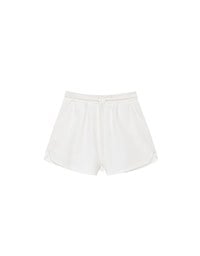【Ling Cheng Design】Comfy Daily Drawstring Elastic Waist Shorts with Pockets
