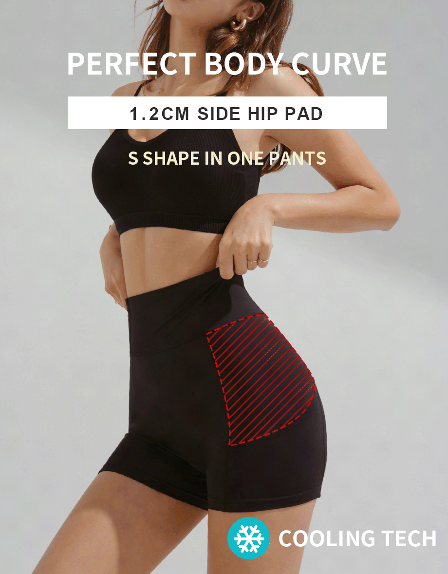 High-West PRO Cooling Light Sculpting Shapewear Legging Short