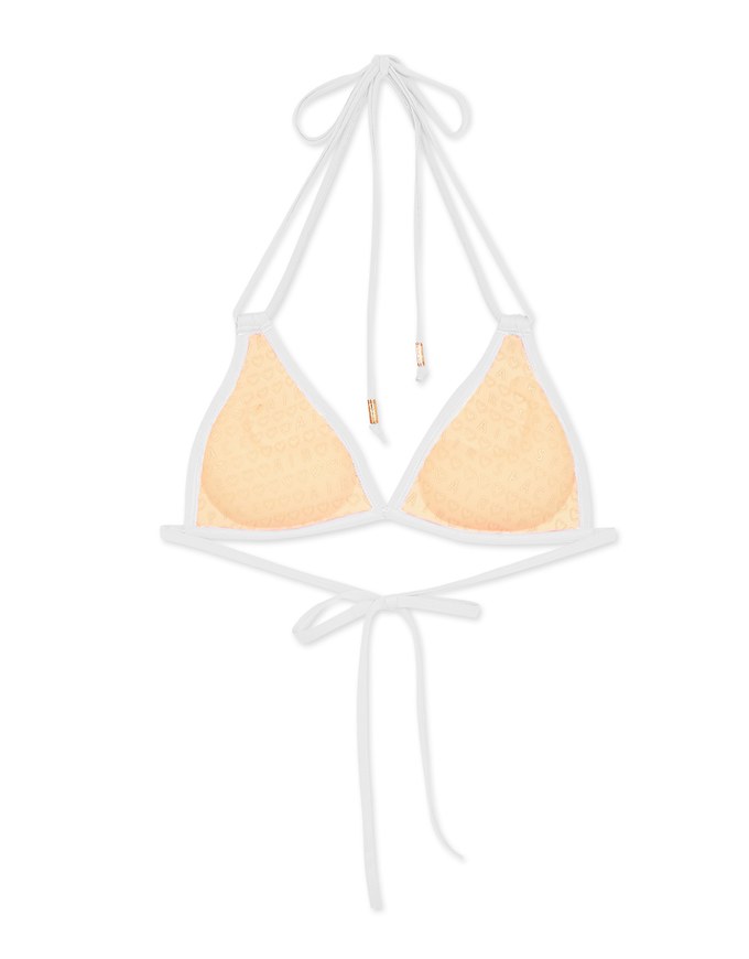 【PUSH UP】3Way Plain Color Bikini Top Double Strap And Bra Padded