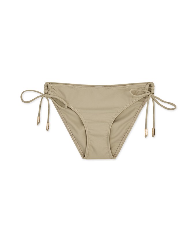Plain Side Tie Bikini Bottom