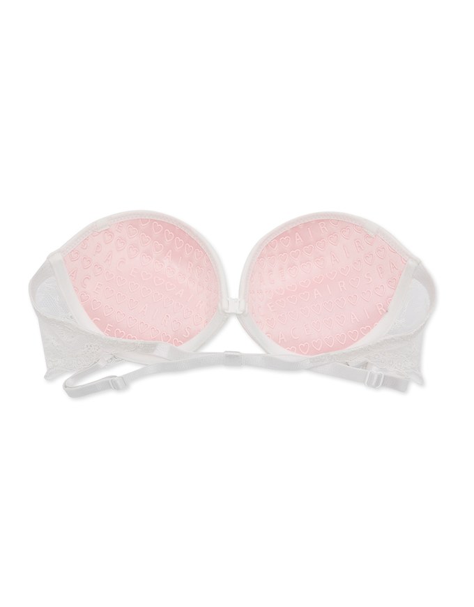 Cross Back Sexy Side Lace Strapless Bra