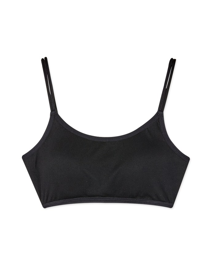 Dual-Strap Back Cross Bralette