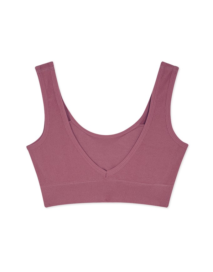 Classic Seamless Low Back Bralette (with Detachable padding)