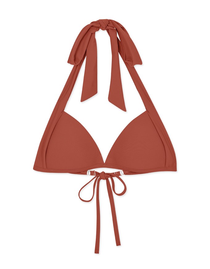 【PUSH IN 】Extra Wide Side Strap Bikini Top with Bra Padded
