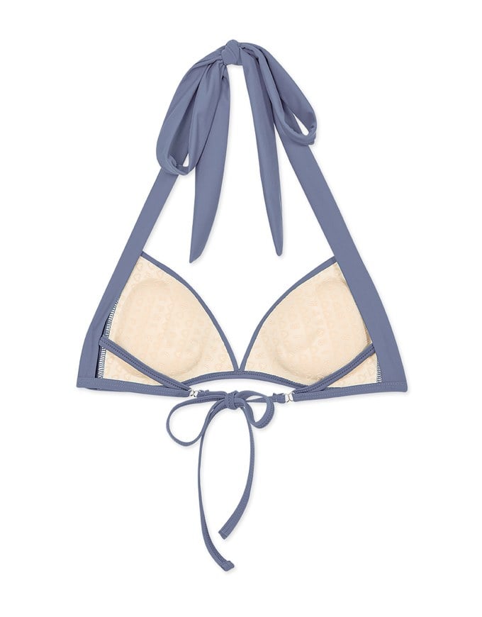 【PUSH IN 】Extra Wide Side Strap Bikini Top with Bra Padded
