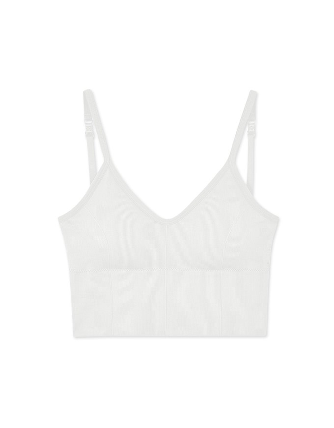 Big U-Back Low Cut Widened Hem Bralette