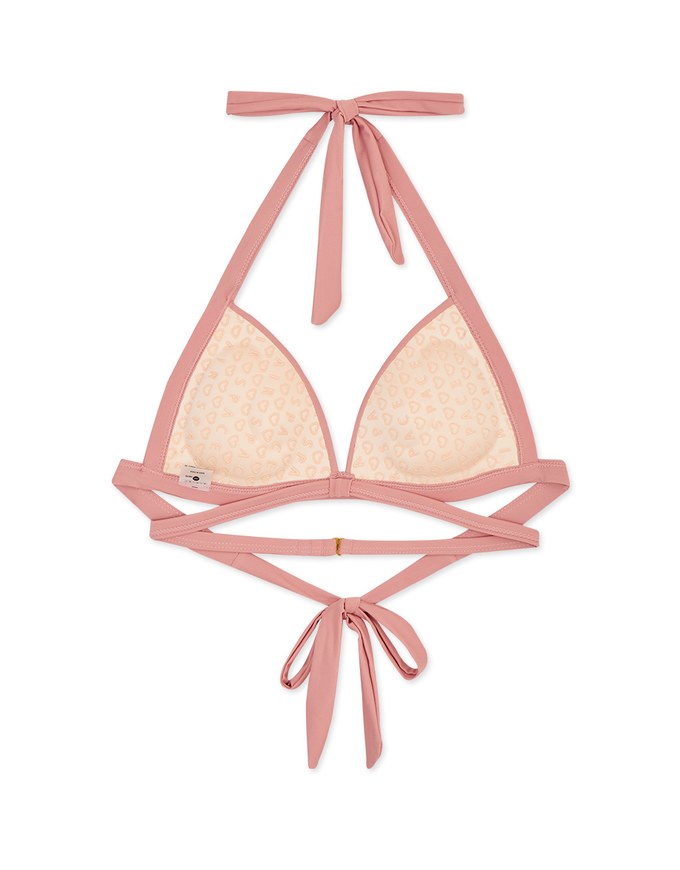 【PUSH UP】3Way Push Up Thick Strap Bikini Top (Thick Padded)